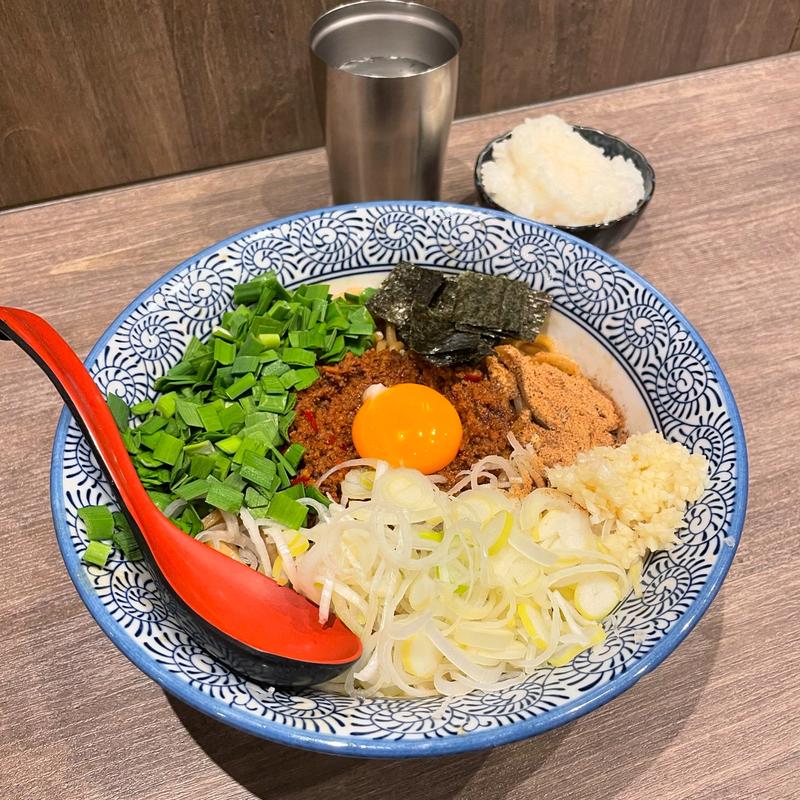 台湾まぜそば(自家製麺 竜葵 マルイ北千住店)