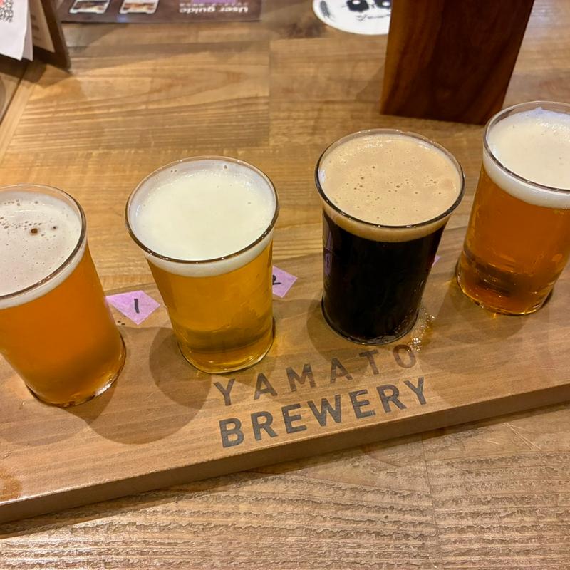ビアフライト(YAMATO Craft Beer Table 奈良三条通店)