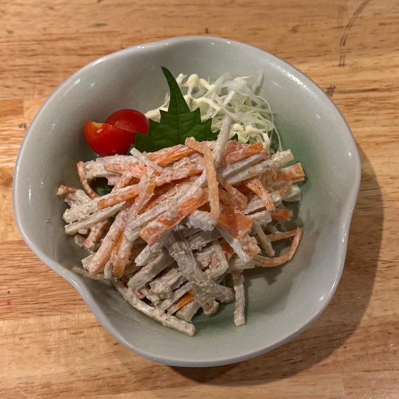 ゴボマヨサラダ(五味五感 丸力酒蔵 福島本通り店)