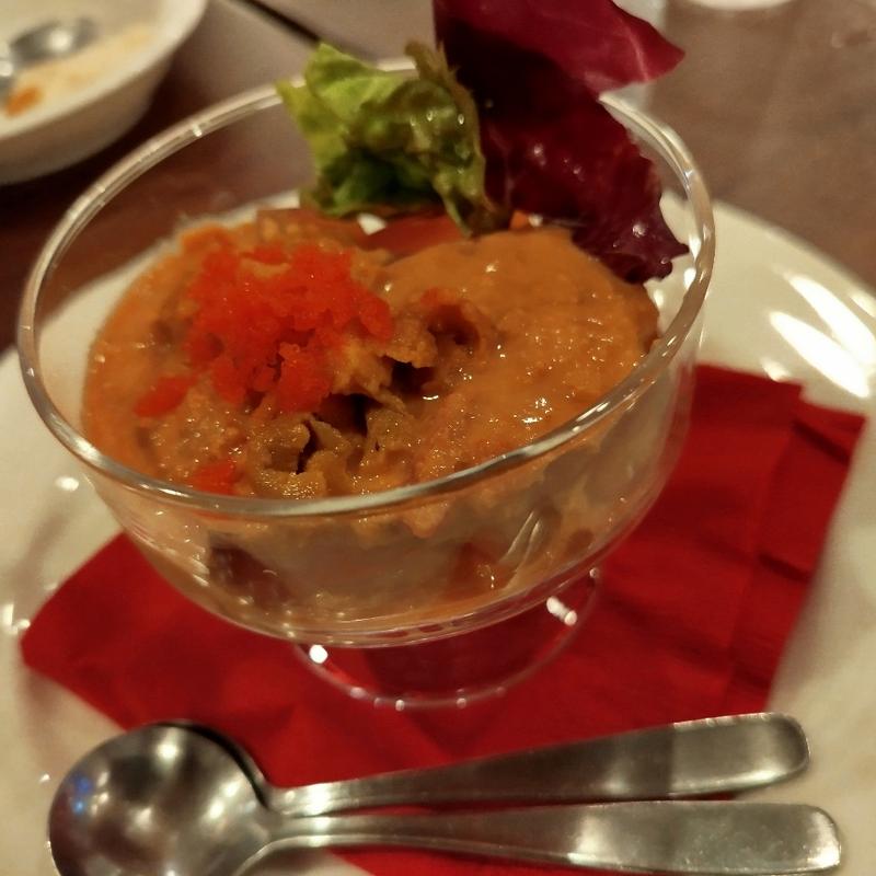 ウニのコンソメゼリー(シーフード メヒコ 浅草店 （Seafoodメヒコ　【旧店名】浅草洋食）)