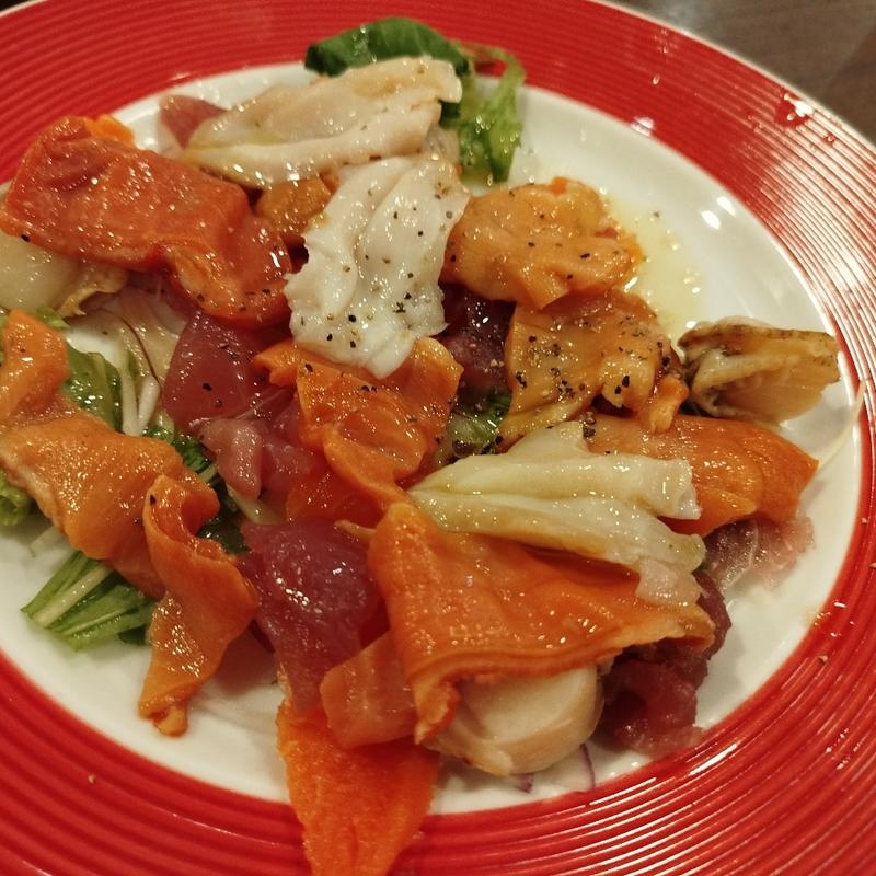 シーフードカルパッチョ(シーフード メヒコ 浅草店 （Seafoodメヒコ　【旧店名】浅草洋食）)