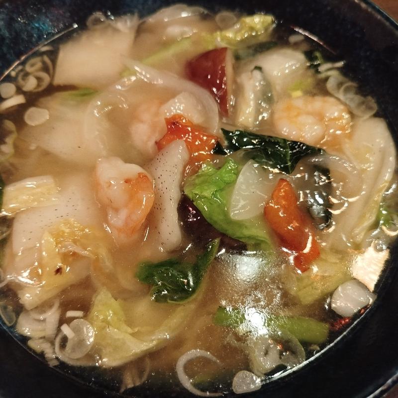 海老つゆそば(中国家庭料理 北斗 青山店)