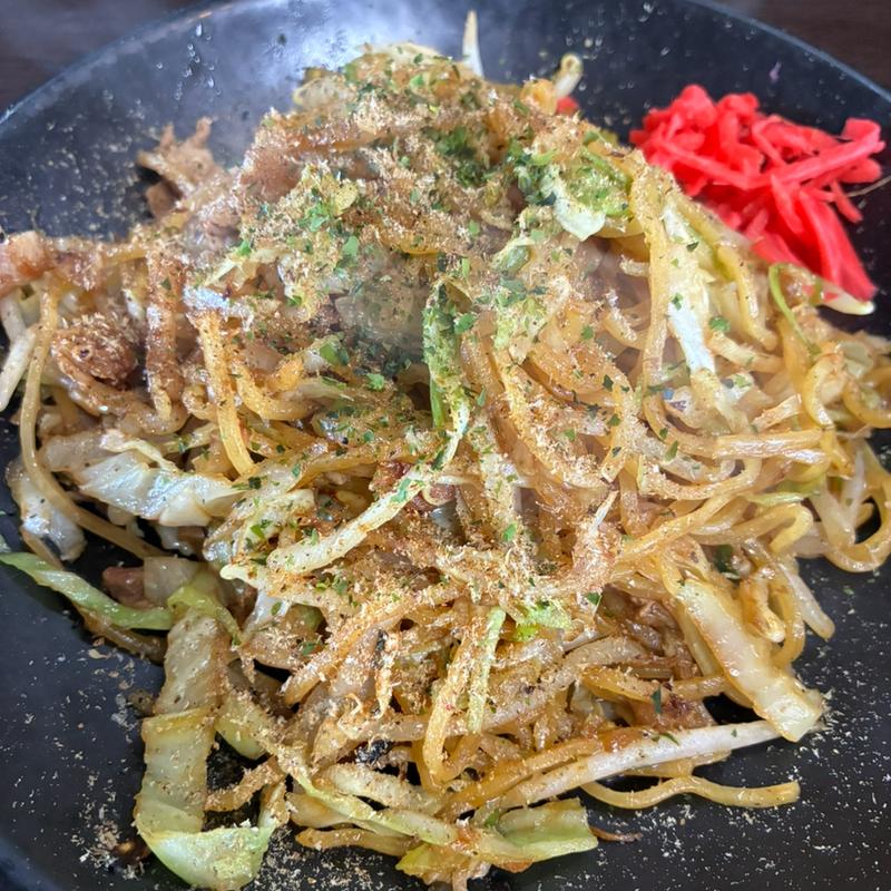 豚焼きそば(鉄板焼ちゃん 富士宮バイパス店)