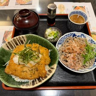 おろし醤油カツ丼セット(お清水 （OSHOZU 【旧店名】福そば）)