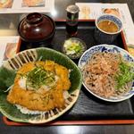 おろし醤油カツ丼セット