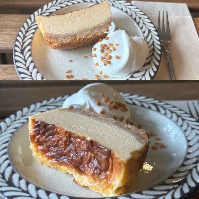 チーズケーキ(Cafe Be mellow)