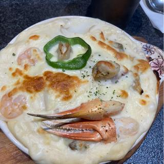 シーフードドリア