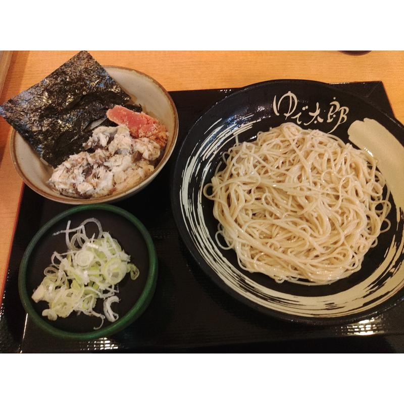 ミニ焼鯖炙りたらこごはんセット(ゆで太郎 名取バイパス店 )