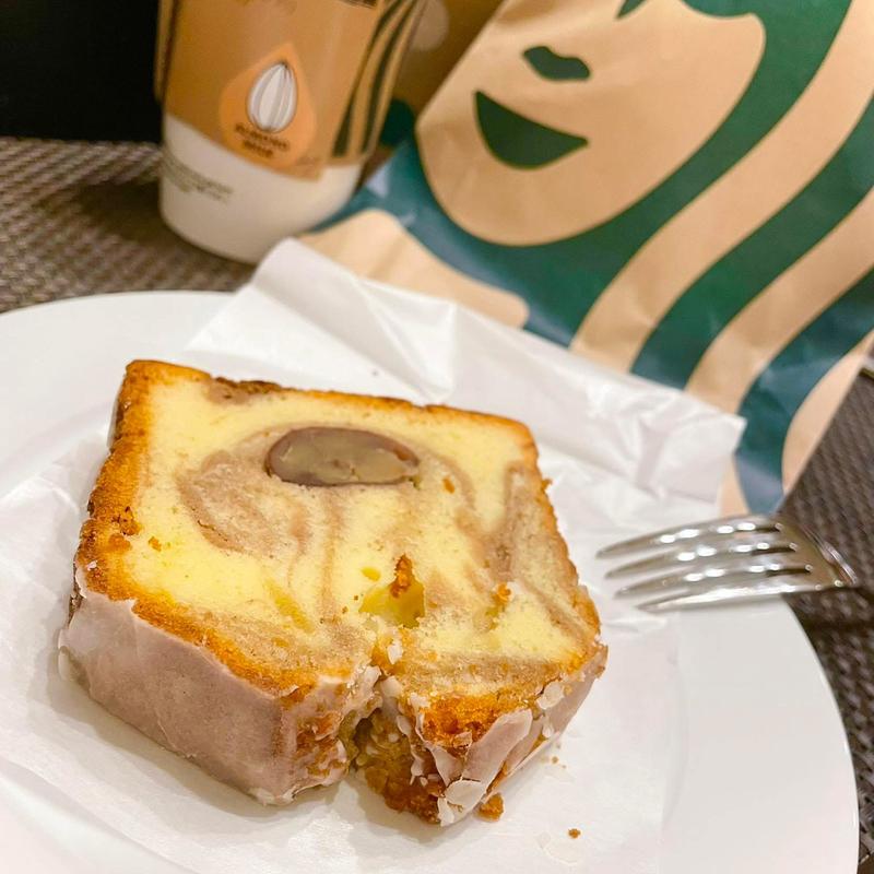 マロンパウンドケーキ(スターバックスコーヒー 芦花公園店)