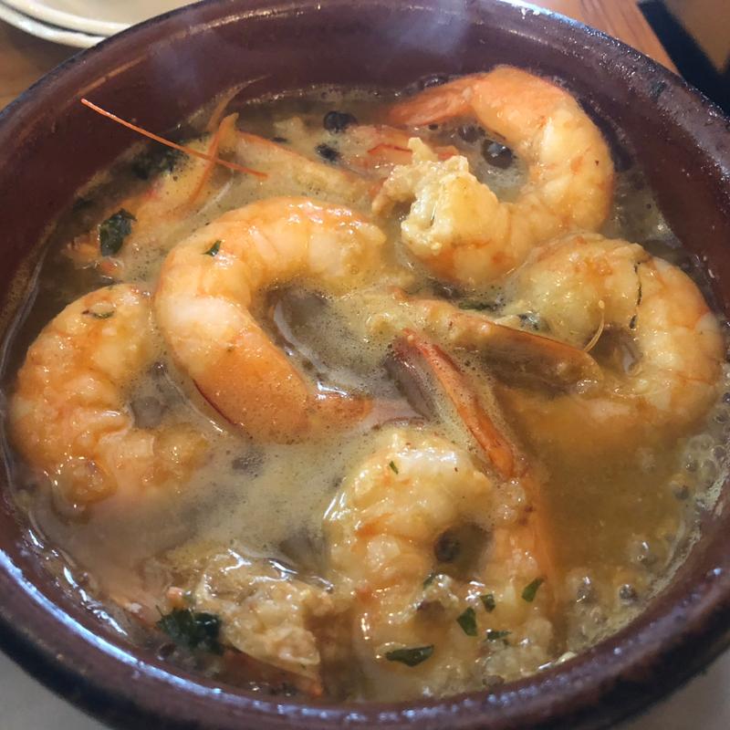 天使の海老のアヒージョ(バル ポルティージョ （Bar Portillo）)