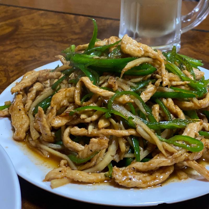 青椒肉絲(昌華苑 )