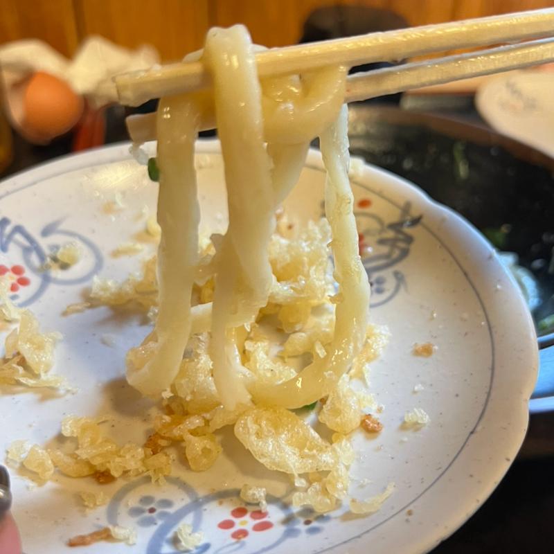 釜バター　あげ玉TP(手打十段 うどんバカ一代)