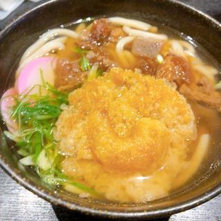 牛すじ天ぷらうどん(とくとく)