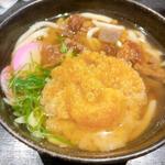 牛すじ天ぷらうどん