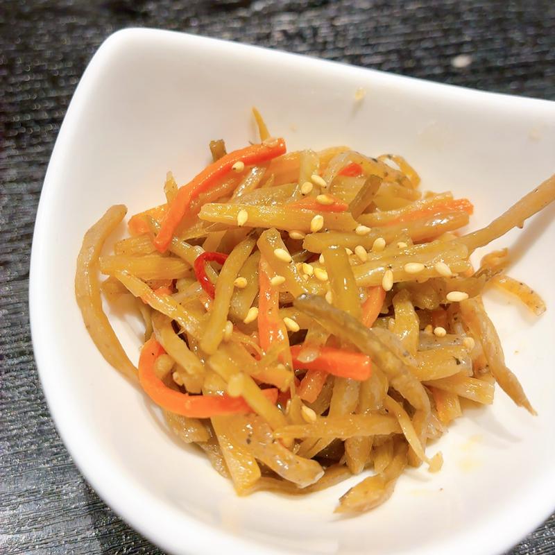 きんぴらゴボウ(とくとく)