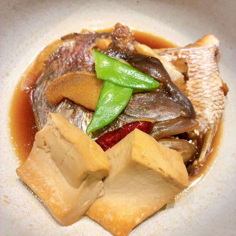 鯛のかぶと煮(とくとく)
