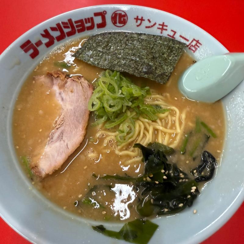 味噌ラーメン(ラーメンショップ ◯化サンキュー店)