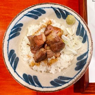 鴨丼ハーフ(中華そば 鴨福)