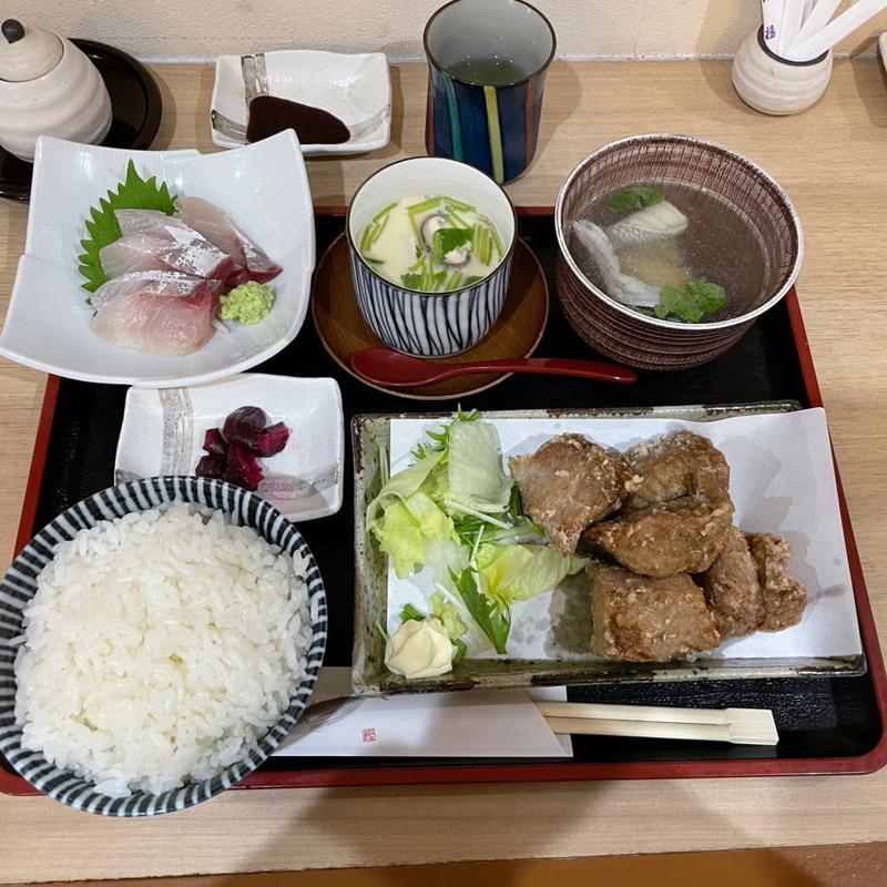 本日の魚料理定食(海鮮酒場いえもん)