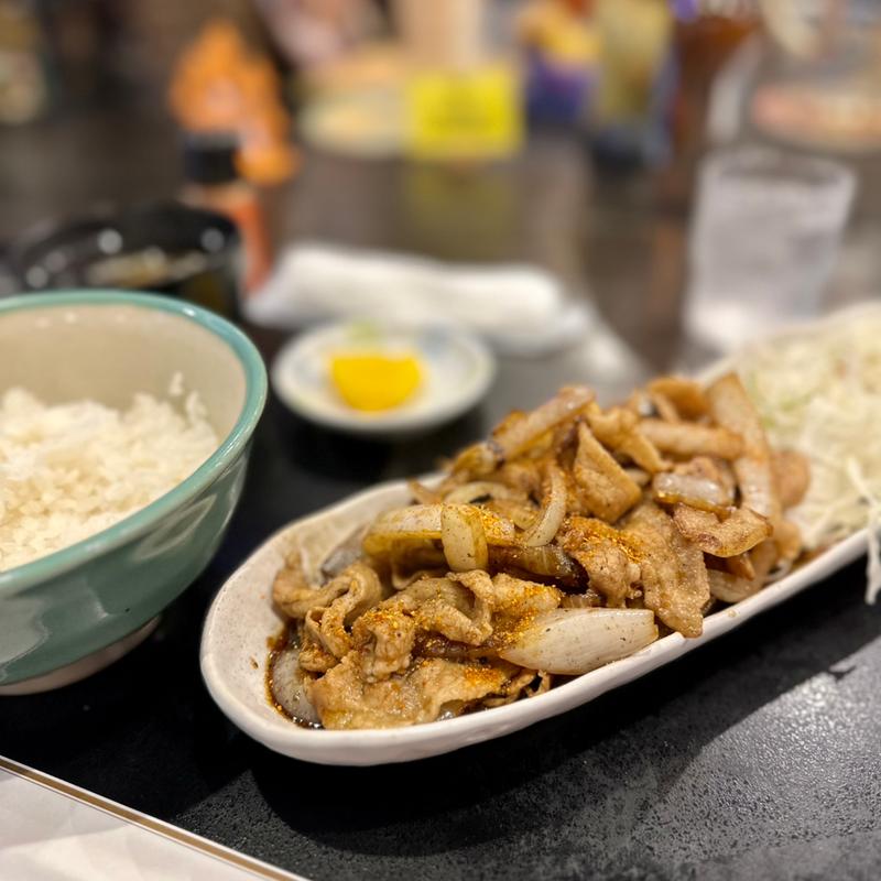 生姜焼きセット(平さんのお店)