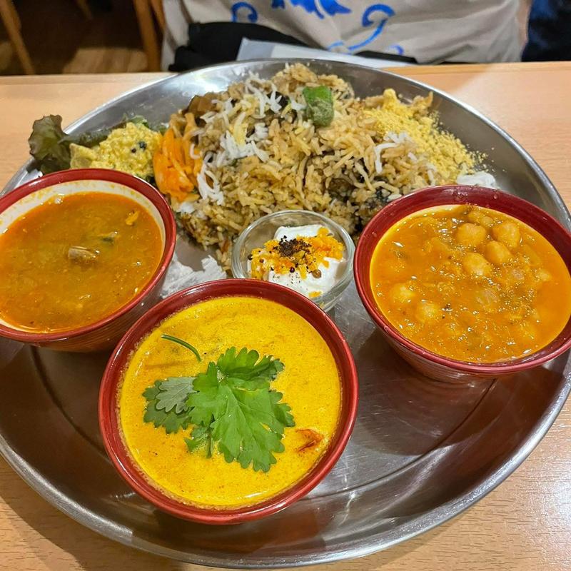 秋刀魚のビリヤニ(カレーレストラン シバ)