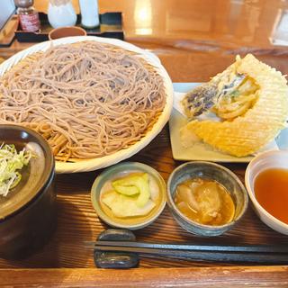 ちたけ汁の天もり(農家そば処 通の隠れ家 蕎香)