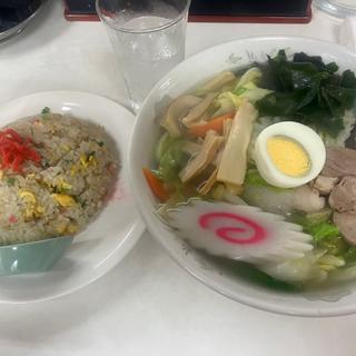 五目ラーメンチャーハンセット