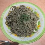 イカの墨入りセピアソース