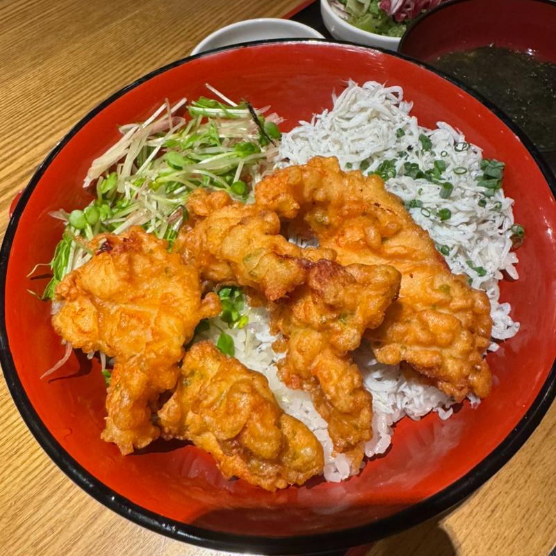 シラス二色丼(四国味遍路88屋（はちはちや） 丸の内店)