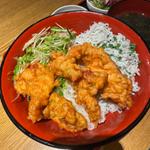 シラス二色丼