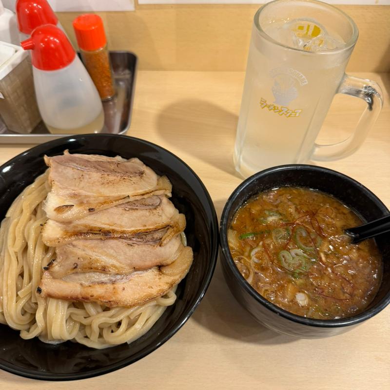 焼き味噌チャーシューつけ麺(北海道味噌あさ陽)