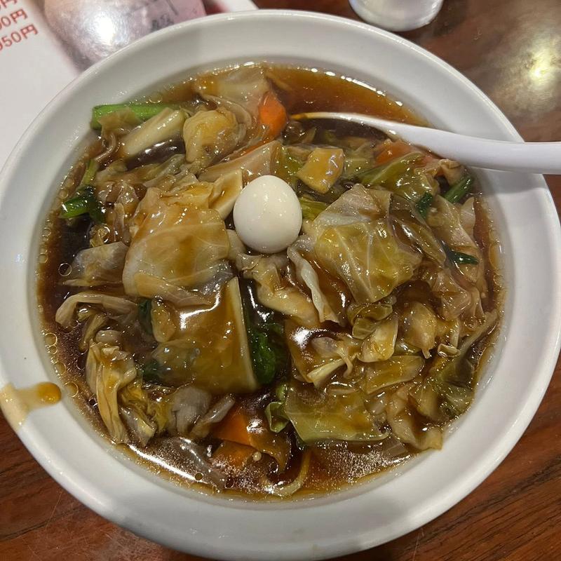 五目そば 大盛り(ラーメンの柵柵（さんさん）)