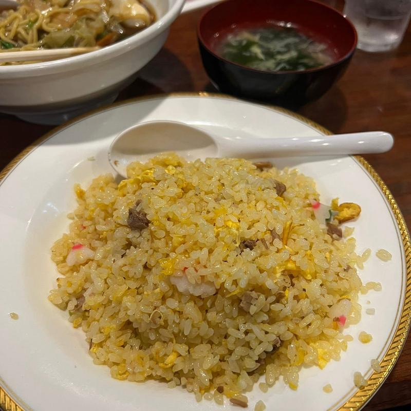 半炒飯(ラーメンの柵柵（さんさん）)