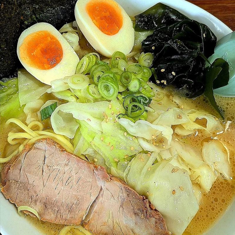 キャベツラーメン 味玉(さつまっこ 田園調布店)