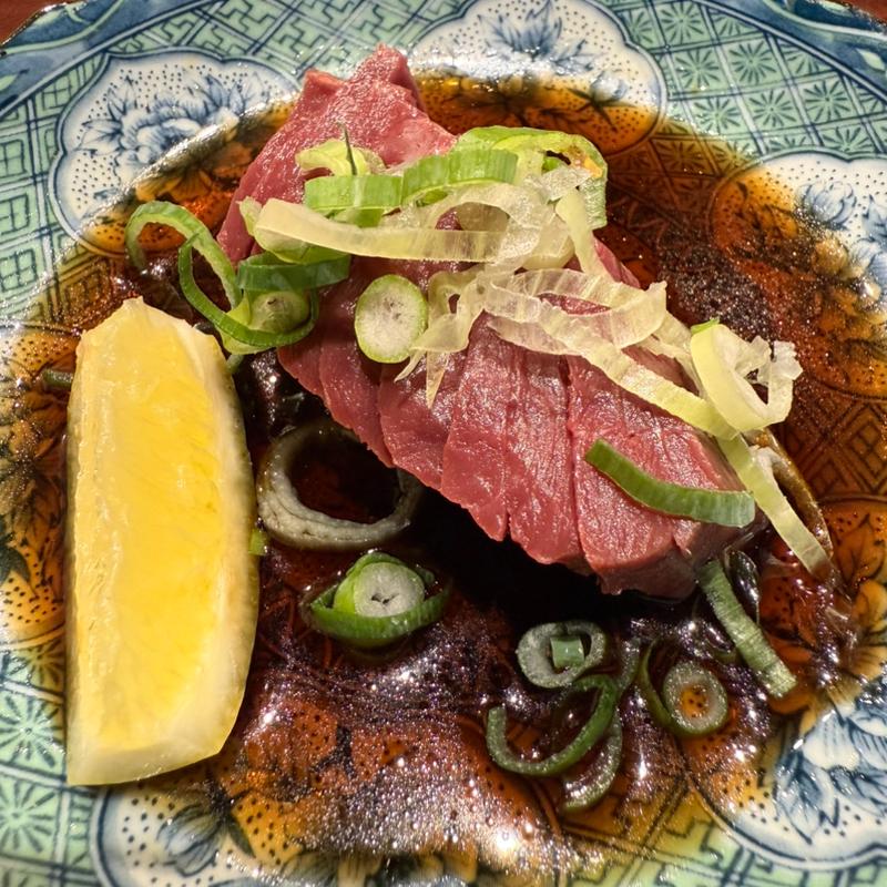 新鮮ハツ刺し(黒毛和牛専門店 炭火焼肉ぶち 周南店)