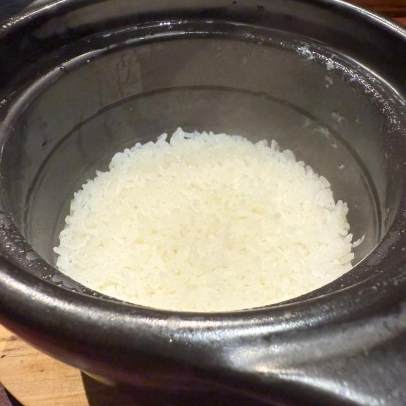 炊きたて土鍋ご飯 1合〜(黒毛和牛専門店 炭火焼肉ぶち 周南店)