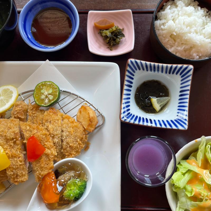 やんばる豚ヒレカツ膳(かっぽう山吹)
