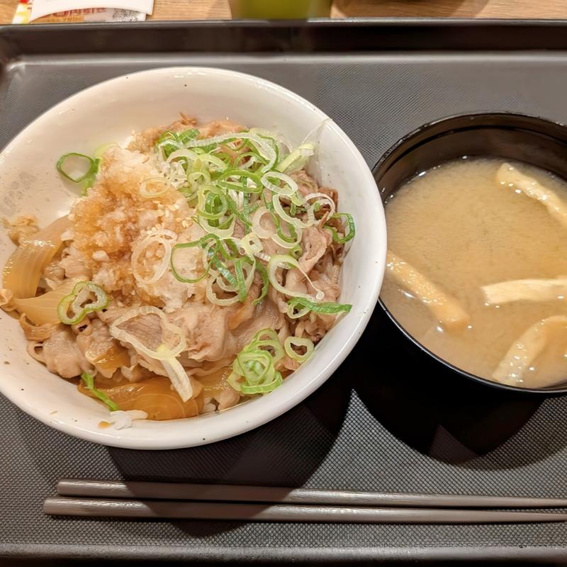 鬼おろしポン酢牛めし(松屋 西蒲田店)