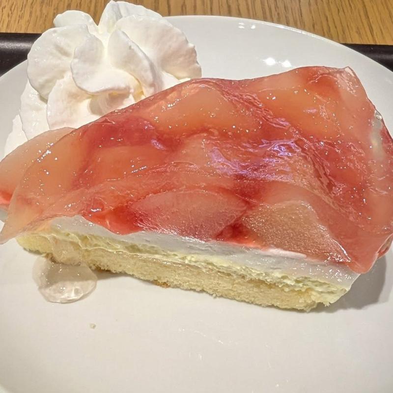 ピーチ&ミルクケーキ(スターバックスコーヒー 梅ヶ丘駅店)