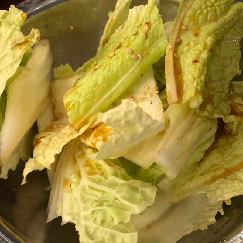 キャベツ(亀戸ホルモン 学芸大学駅前店)