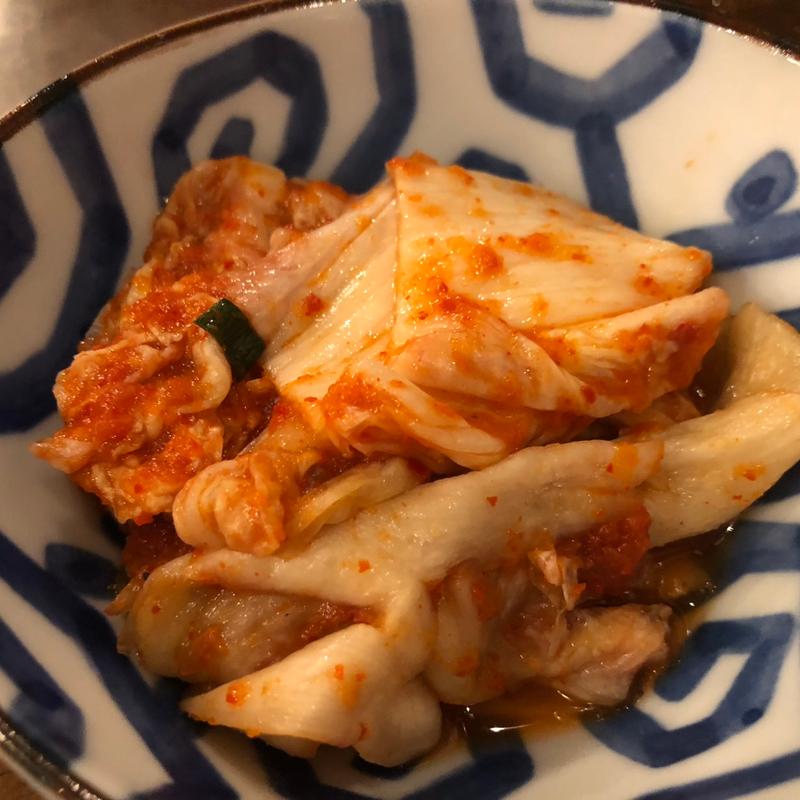 キムチ(亀戸ホルモン 学芸大学駅前店)