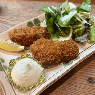 大粒かきフライ（2ヶ）(味処さこん （あじどころさこん）)