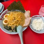 特製味噌ラーメン　辛ネギ　半ライス(ラーメンショップ ◯化サンキュー店)