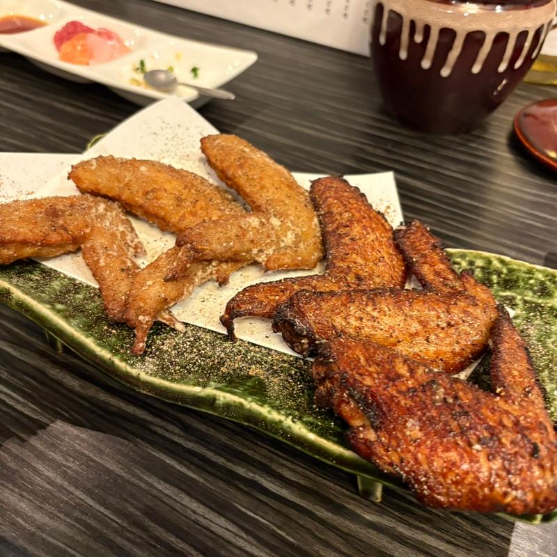 白手羽先唐揚(銀角)