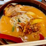 味噌漬け炙りチャーシュー麺（1枚）(麺場 田所商店 イオンモール盛岡店)