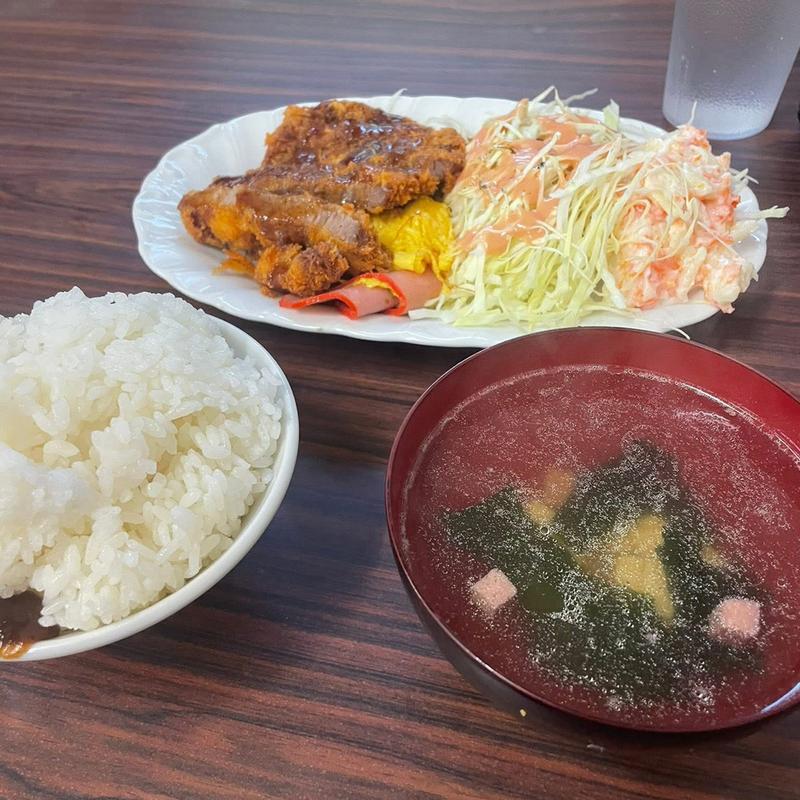 とんかつ(センター食堂)