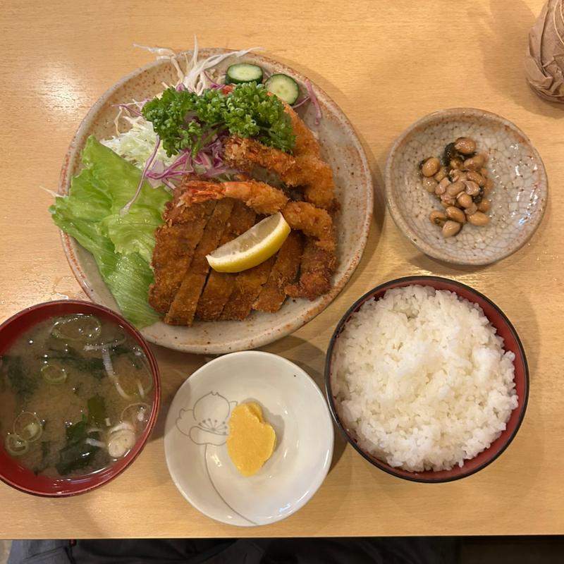 ビーフカツ定食(お食事処 さかえ)