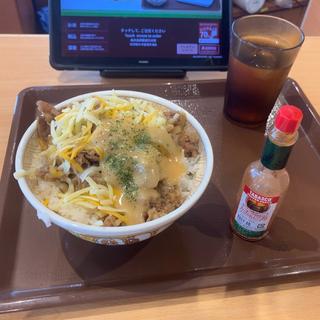 チーズ牛丼大盛り