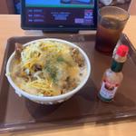 チーズ牛丼大盛り
