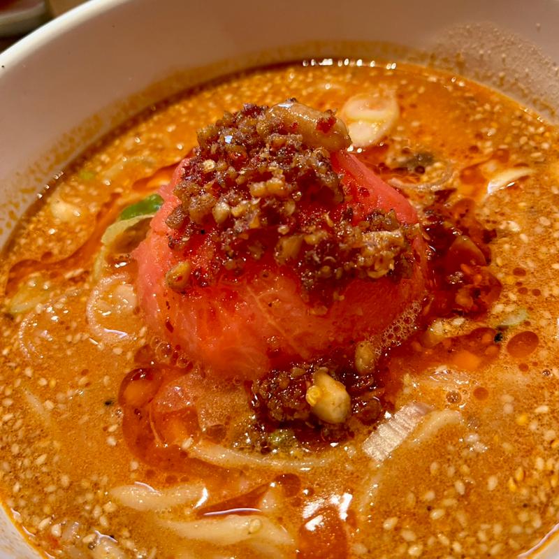 赤トマト担々麺(蒼龍唐玉堂 六本木店)